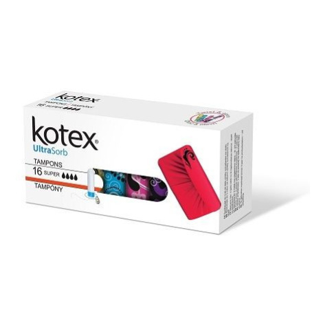 Kotex Ultra Sorb Super tampony 16 ks