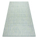 Dywany Łuszczów Kusový koberec Sion Sisal Aztec 22184 green/blue/ecru – na ven i na doma - 80x15