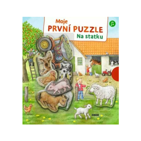 Moje první puzzle Na statku - Hledej, skládej a bav se na statku