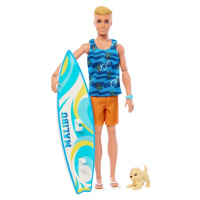 Mattel barbie® ken surfař s doplňky, hpt50