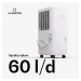Klarstein Odvlhčovač vzduchu, DryFy Connect 60, WiFi, Kompresní, 60l/d, 45-65m2