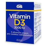 GS Vitamin D3 2000 IU, 90 kapslí