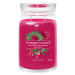 YANKEE CANDLE Signature Vonná svíčka velká 2 knoty Sparkling Winterberry 567 g