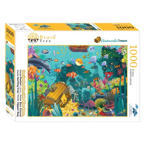 Brain Tree Puzzle Poklad pod hladinou 1000 dílků