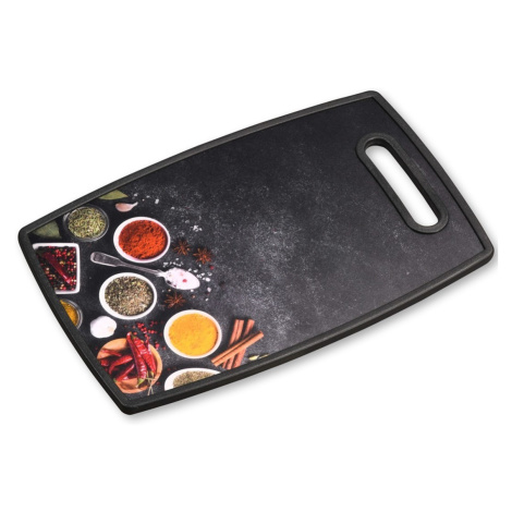 Kesper Prkénko na krájení SPICES 37x23 cm černé