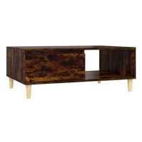SHUMEE Konferenční stolek kouřový dub 90 × 60 × 35 cm dřevotříska, 813170