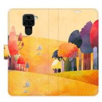 iSaprio flip pouzdro Autumn Forest pro Xiaomi Redmi Note 9