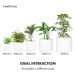 Fox & Fern Gendt, květináč, fiberstone, interiér/exteriér