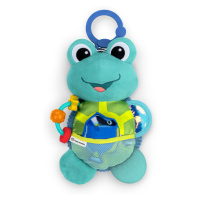 BABY EINSTEIN Hračka aktivní na C kroužku želva Neptune’s Sensory Sidekick™ 0m+