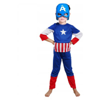 bHome Dětský kostým Kapitán Amerika s maskou 98-104 S