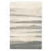 Béžovo-šedý vlněný koberec 133x190 cm Elidu – Agnella