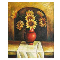 Obraz - Váza slunečnic