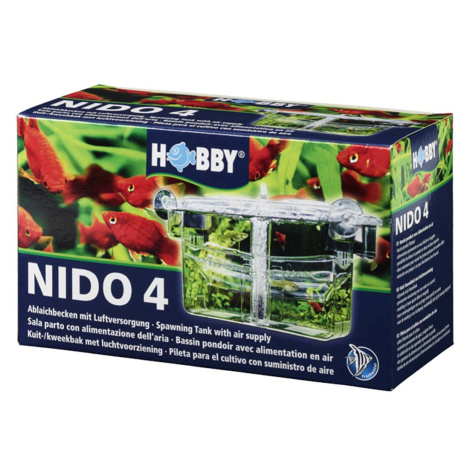 Hobby nádržka pro tření ryb Nido 4, 13 × 10 × 11,5 cm Hobby Aquaristik