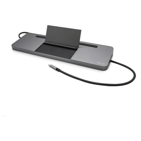 i-tec USB-C Metal Ergonomic 4K 3x Display Docking Station + Power Delivery 85 W