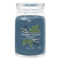 YANKEE CANDLE Signature sklo 2 knoty Bayside Cedar 567 g