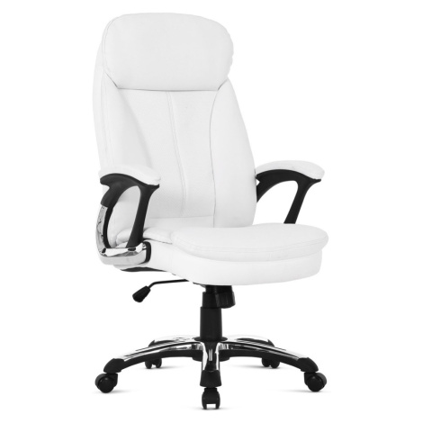 Bílé kancelářské židle