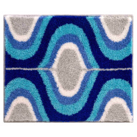 GRUND Koupelnová předložka KARIM 18 modrá Rozměr: 50x60 cm