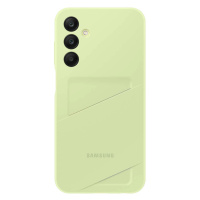 Pouzdro Samsung EF-OA256TMEGWW se slotem na kartu pro Samsung Galaxy A25 5G - zelené