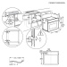 Electrolux EVM6E46Z Vestavná trouba kompaktní Solo Microwave & Grill - rozbaleno EVM6E46Z