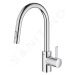 Grohe 31481001 - Dřezová baterie s výsuvnou sprškou, chrom