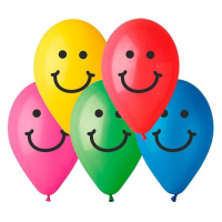 Smart Balloons Balonky nafukovací potisk Smile 26cm 10ks