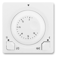 ABB Swing (L) termostat otočný 3292G-A10101 B1 jasně bílá