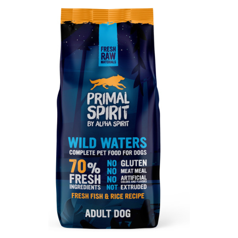 Primal Spirit Dog 70% Wild Waters 12kg