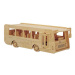 Woodcraft construction kit Woodcraft Dřevěné 3D puzzle autobus