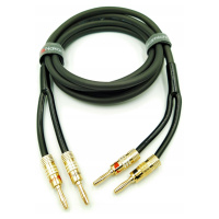 Nakamichi Hlasový Kabel 2x2,5mm Banan Gold 6m