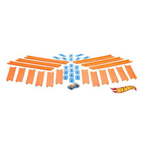 Mattel Hot Wheels TRACK BUILDER DLOUHÁ DRÁHA S ANGLIČÁKEM