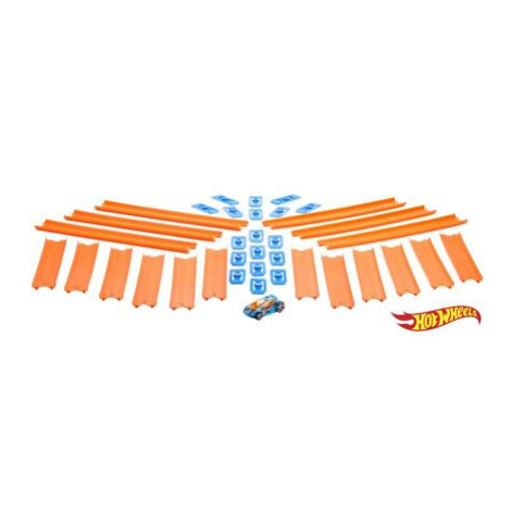 Mattel Hot Wheels TRACK BUILDER DLOUHÁ DRÁHA S ANGLIČÁKEM