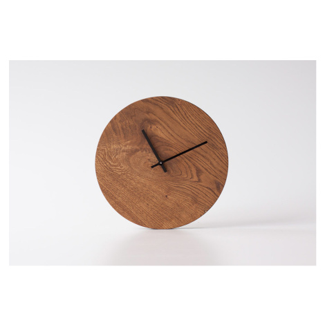 Dřevěné hodiny Drasner Boom - Kohoutek Old Wood