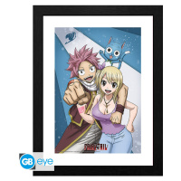 Obraz na zeď - Fairy Tail - Nutsu & Lucy, 34.3 × 44.5 cm