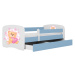 Kocot kids Dětská postel Babydreams medvídek s motýlky modrá, varianta