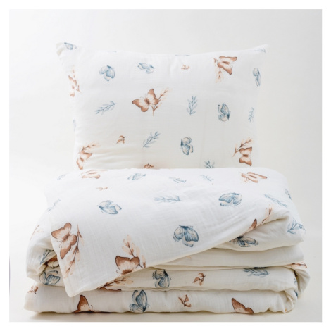 Matex Mušelínové povlečení Motýli