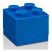 Lego® mini box 45x45x42 tmavě modrý