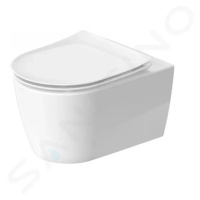 DURAVIT Soleil by Starck Závěsné WC se sedátkem SoftClose, Rimless, HygieneFlush, HygieneGlaze, 