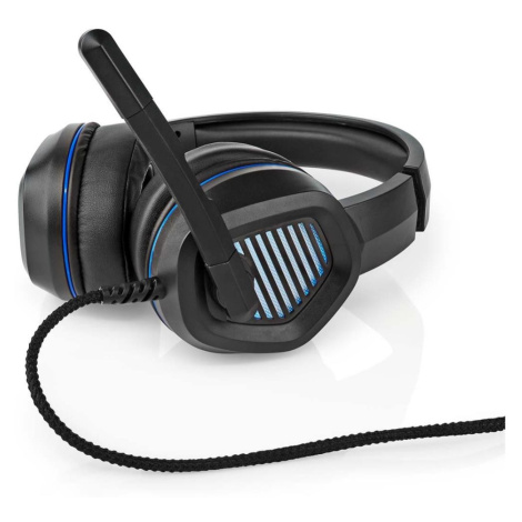 GHST410BK - LED Herní sluchátka s mikrofonem černá Donoci