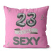Impar polštář růžový Stále sexy věk 23