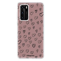 iSaprio Heart Dark - Huawei P40