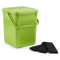 Náhradní uhlíkový filtr do nádoby na kompostovatelný odpad 3 ks - Rotho