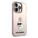 Zadní kryt Karl Lagerfeld IML Choupette NFT pro Apple iPhone 14 Pro Max, růžová