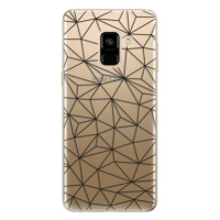 iSaprio Abstract Triangles 03 - black pro Samsung Galaxy A8 2018