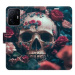 iSaprio flip pouzdro Skull in Roses 02 pro Xiaomi 11T / 11T Pro