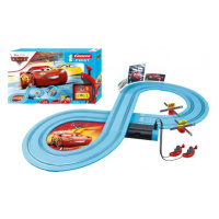 Autodráha Carrera First Auta/Cars 2,4m plast + 2 auta na baterie v krabici 50x30x8cm