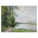 Obrazová reprodukce The Riverside Road from Veneux to Thomery, 1880, Alfred Sisley, 40 × 30 cm