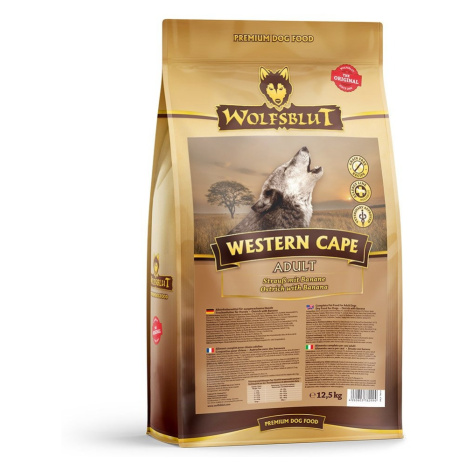 Wolfsblut Western Cape Adult pštros a banán 15 kg