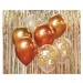 Godan Balónová kytice - zlaté odstíny 7 ks
