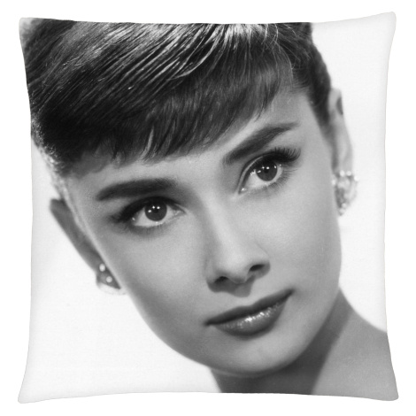 Polštář Audrey Hepburn 02 Mybesthome 40x40 cm Varianta: Povlak na polštář s antialergickou proší