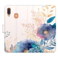 iSaprio flip pouzdro Ornamental Flowers 03 pro Samsung Galaxy A40